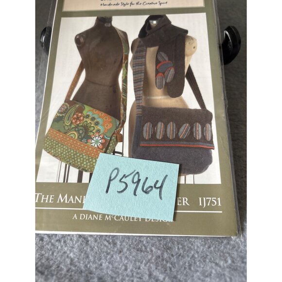 Indygo Junction Manhattan Messenger Bag Sewing Pattern IJ751 - Picture 6 of 6